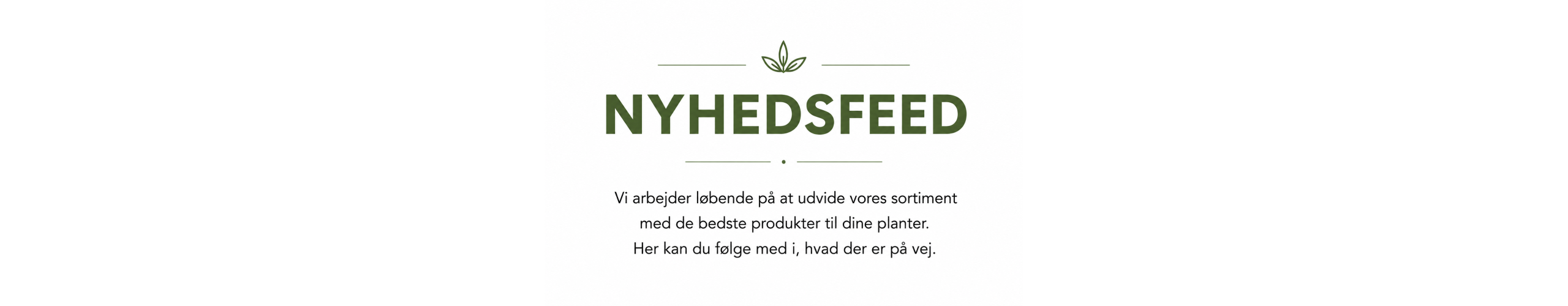 Nyheder!