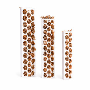Plastik mospole MEDIUM HVID