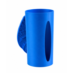 3D printet potteskjuler med blad LILLE