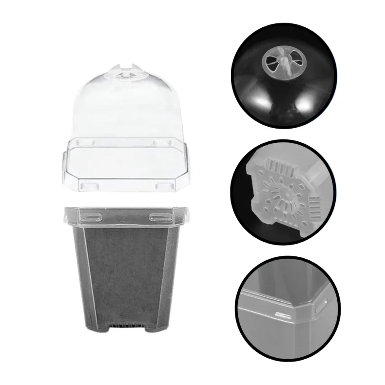 Potte med l�g 10cm